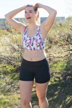 Strappy Sports Bra - Dash - FINAL SALE -Layer Outfit 22718837817513 4