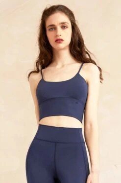 RUBY Longline YOGA Bra - Dark Blue