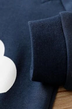 Baby Boy Girl Cartoon Moon Cloud Printed Jumpsuit -Layer Outfit 22882521448648 11