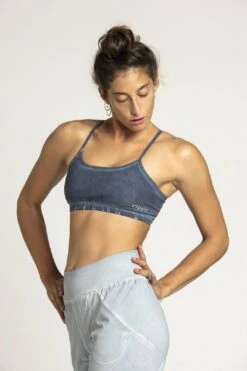 Stonewash Criss Cross Bra -Layer Outfit 22995100696756 4