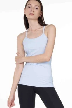 Dove Bra Tank - Metropolis Black -Layer Outfit 23017487990969 9