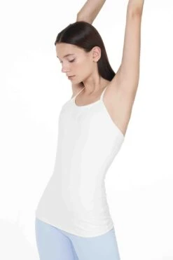 Dove Bra Tank - Metropolis Black -Layer Outfit 23017488122041 13