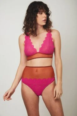 Natalie Lace High Apex Triangle Bra -Layer Outfit 23048320286914 2