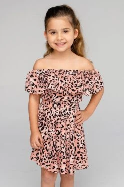 BuddyLove Ainsley Girl's Top And Skirt Set - Kitty