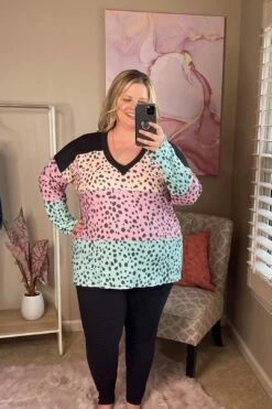 **Final Sale!** Don't Be Bashful Animal Print Top