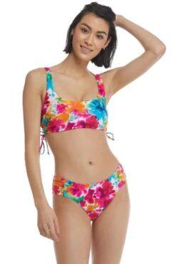 Volcano Maxim Tank Swim Top - Multi