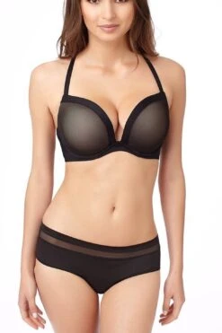 Infinite Possibilities Plunge Bra - Black