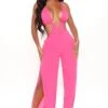 Beachy Baby Jumpsuit - Fuchsia -Layer Outfit 27932711518332 1