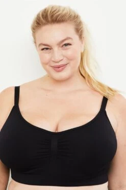 FOREVER Plus Size Seamless Maternity Bra -Layer Outfit 27935985959048 2