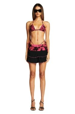 TAYLOR SKIRT - PINK TIE DYE -Layer Outfit 27949045809248 4