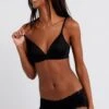 On Gossamer Next To Nothing Micro Maternity And Nursing Bra - Black -Layer Outfit 27977998270599 1