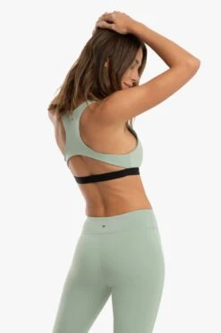 Tax Blackout Sports Bra - Green Sage -Layer Outfit 28023591338058 3