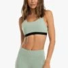 Tax Blackout Sports Bra - Green Sage -Layer Outfit 28023591403594 1