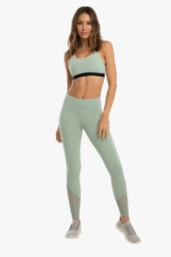 Tax Blackout Sports Bra - Green Sage -Layer Outfit 28023591665738 4
