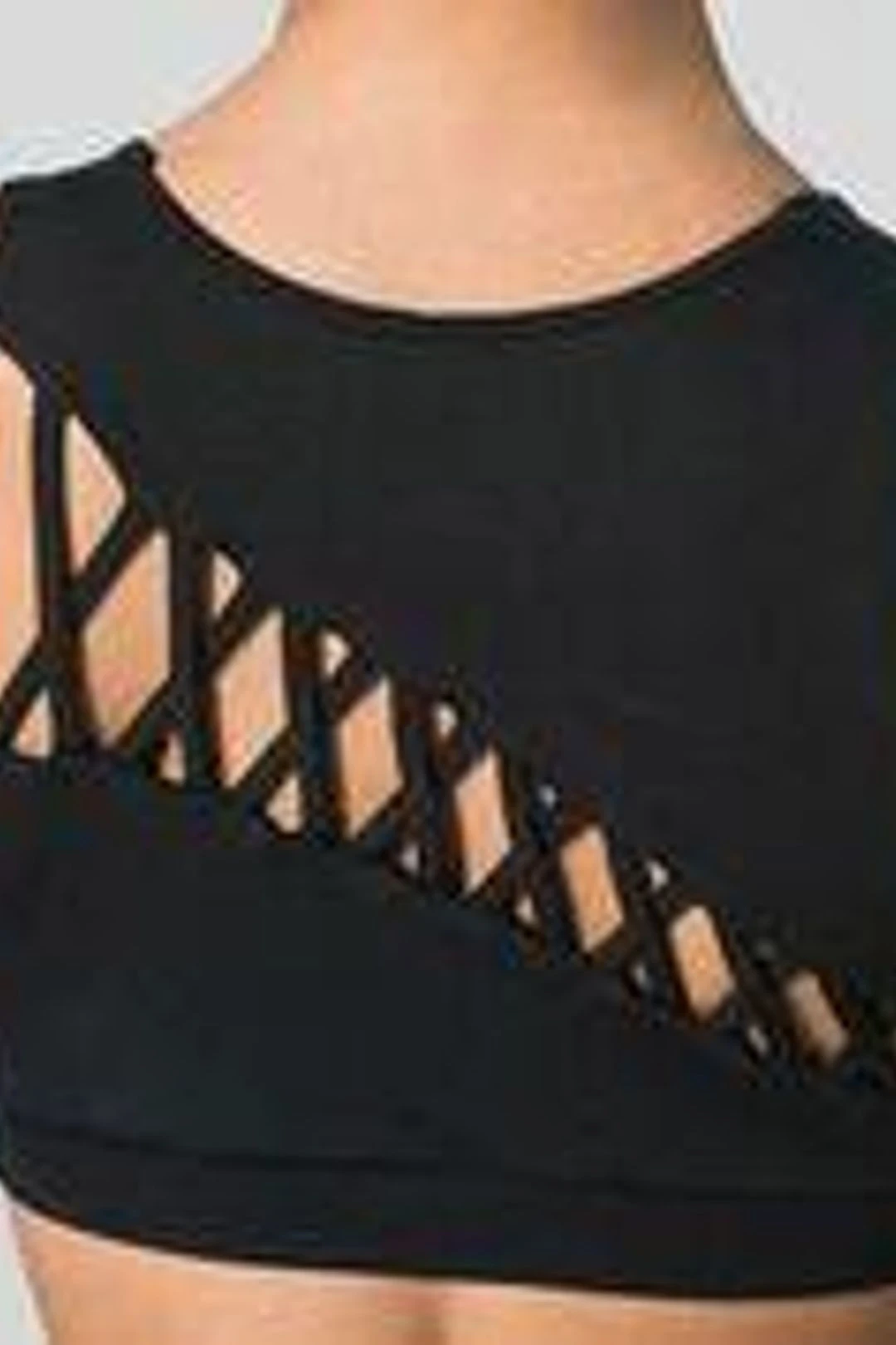 Back In Business Black Sports Bra 6 Back In Business Black Sports Bra - Image 4