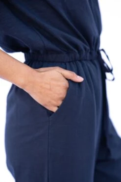 The Cassie Jumpsuit In Navy 16 The Cassie Jumpsuit In Navy -Layer Outfit 28050889801802 7