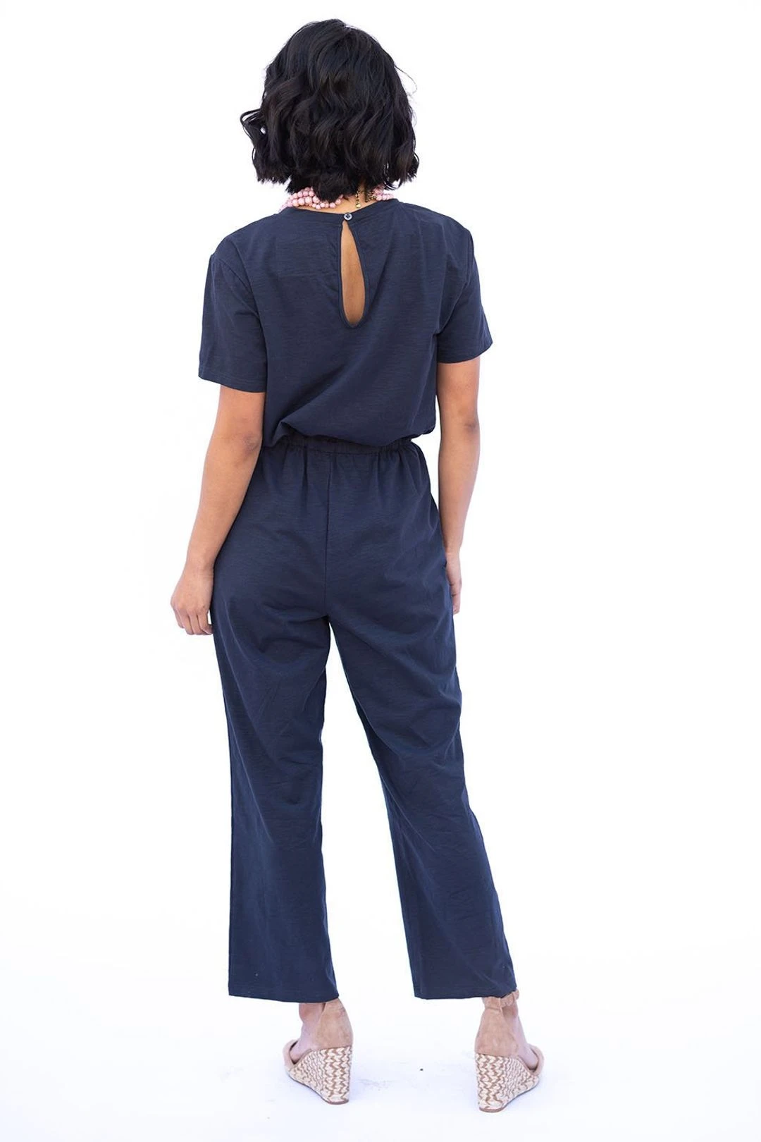 The Cassie Jumpsuit In Navy 8 The Cassie Jumpsuit In Navy - Image 6