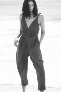 Infinite Rope Jumpsuit In Ivory Cream -Layer Outfit 28052880261301 2