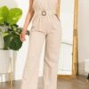Once In A While Jumpsuit Khaki -Layer Outfit 28059981742116 1