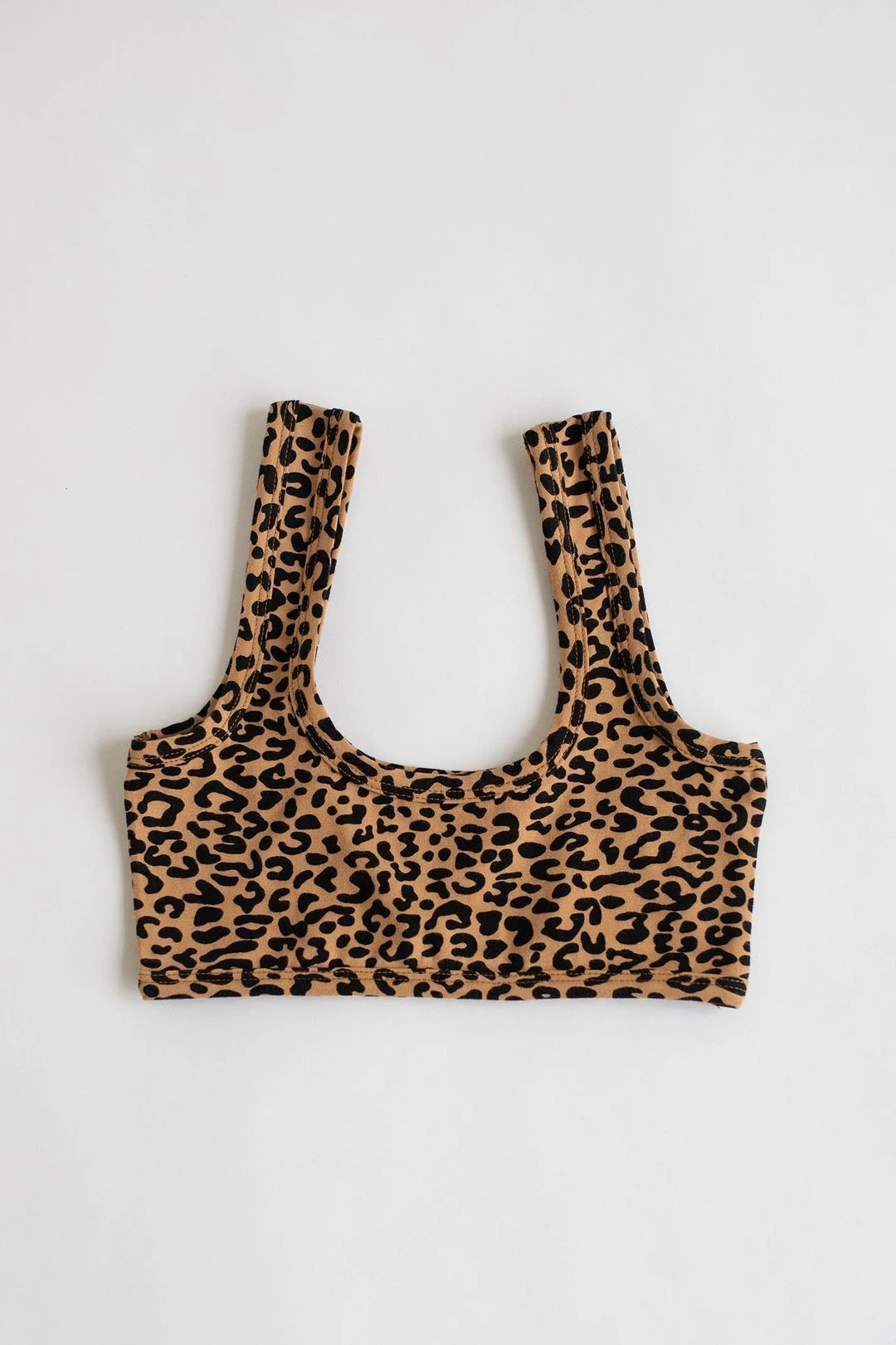 WIDE STRAP BRA, Leopard 4 WIDE STRAP BRA, Leopard - Image 2