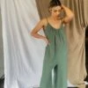 Pine Forest Gauze Jumpsuit -Layer Outfit 28154919059608 1