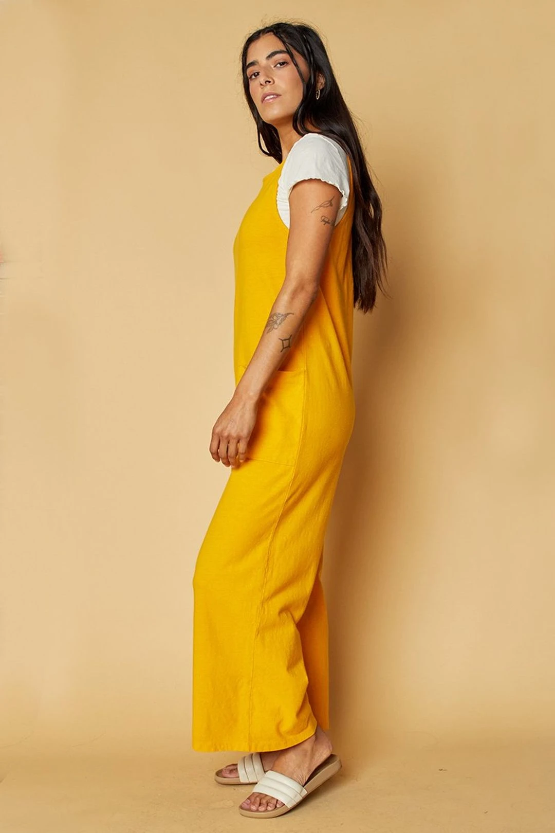 SECONDS- Organic Cotton Everyday Jumpsuit 5 SECONDS- Organic Cotton Everyday Jumpsuit - Image 3