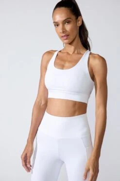 Pure Recycled Nylon Medium Support Bra 24 Pure Recycled Nylon Medium Support Bra -Layer Outfit 28165227937837 3