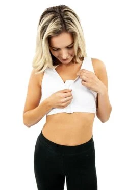 ContourMD Zippered Sport Bra By Contour - Style 40 -Layer Outfit 28189949657278 4