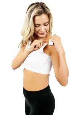 ContourMD Zippered Sport Bra By Contour - Style 40 -Layer Outfit 28189949722814 6