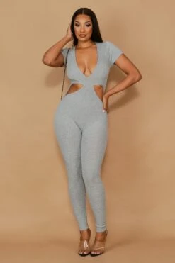 You Got What I Liked Knit Cut Out Jumpsuit -Layer Outfit 28244210876497 4
