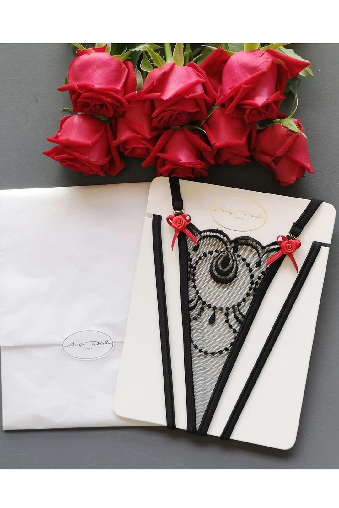 Sexy Lingerie Set With G String Panties, Bra And Choker In See Through Black Lace Sheer Boudoir Lingerie 20 Sexy Lingerie Set With G String Panties, Bra And Choker In See Through Black Lace Sheer Boudoir Lingerie - Image 18