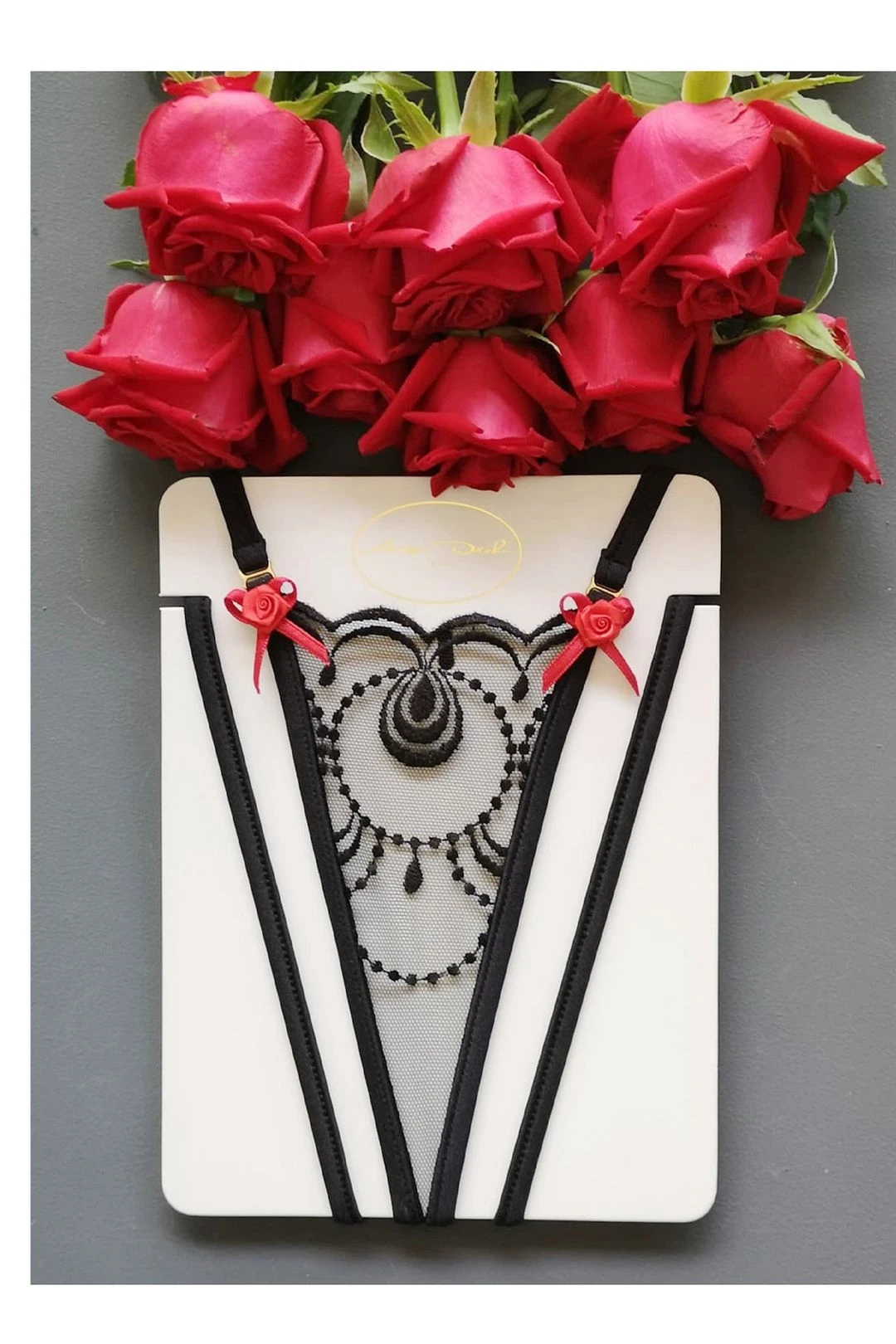 Sexy Lingerie Set With G String Panties, Bra And Choker In See Through Black Lace Sheer Boudoir Lingerie 19 Sexy Lingerie Set With G String Panties, Bra And Choker In See Through Black Lace Sheer Boudoir Lingerie - Image 17