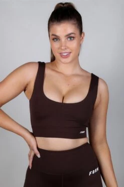 FORM EVERYDAY REVERSIBLE SCOOP BRA CHOCOLATE -Layer Outfit 28273322623091 3