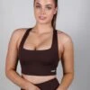 FORM POWER BRA CHOCOLATE -Layer Outfit 28273323540595 1