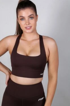 FORM POWER BRA CHOCOLATE -Layer Outfit 28273323606131 4