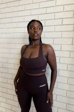 FORM POWER BRA CHOCOLATE -Layer Outfit 28286069112947 2