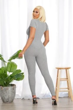 You Got What I Liked Knit Cut Out Jumpsuit -Layer Outfit 28312164499537 3