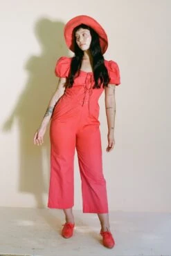 Rosalind Jumpsuit - Crimson -Layer Outfit 28312320999523 6