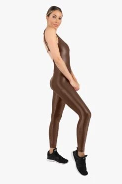 Jet Infinity Jumpsuit - Cafe -Layer Outfit 28318445862986 2