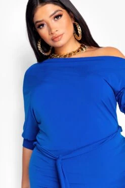 Unbranded. Ready For Anything Wide Leg Jumpsuit -Royal Blue -Layer Outfit 28323717840969 4