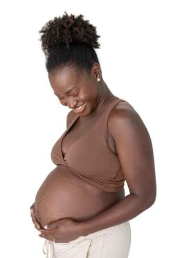 French Terry Racerback Nursing & Sleep Bra | Mocha 7 French Terry Racerback Nursing & Sleep Bra | Mocha -Layer Outfit 28334778417248 2