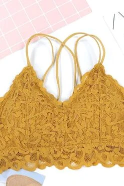 SEXY LACE WRAPPED SOFT BRA -Layer Outfit 28335501312118 4