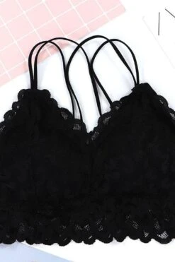 SEXY LACE WRAPPED SOFT BRA -Layer Outfit 28335501377654 5