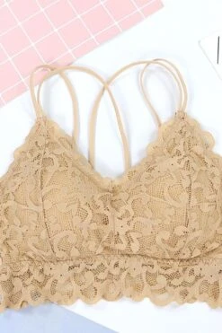 SEXY LACE WRAPPED SOFT BRA -Layer Outfit 28335501738102 8