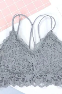 SEXY LACE WRAPPED SOFT BRA -Layer Outfit 28335501901942 9