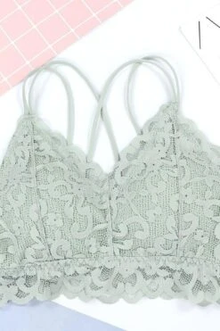 SEXY LACE WRAPPED SOFT BRA -Layer Outfit 28335501934710 10