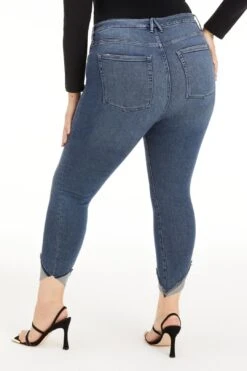 GOOD WAIST CROP TACKED HEM | BLUE677 -Layer Outfit 28350298783827 10