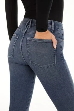 GOOD WAIST CROP TACKED HEM | BLUE677 -Layer Outfit 28350298882131 5