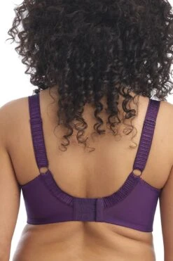 Elomi Cate Full Cup Full Figure Underwire Banded Bra Plum EL4030 -Layer Outfit 28374122987629 2