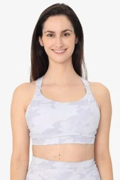 Venice 2 Ultimate Support Full Coverage Nursing & Pumping Sports Bra (White Camo) 22 Venice 2 Ultimate Support Full Coverage Nursing & Pumping Sports Bra (White Camo) -Layer Outfit 28381022191734 3